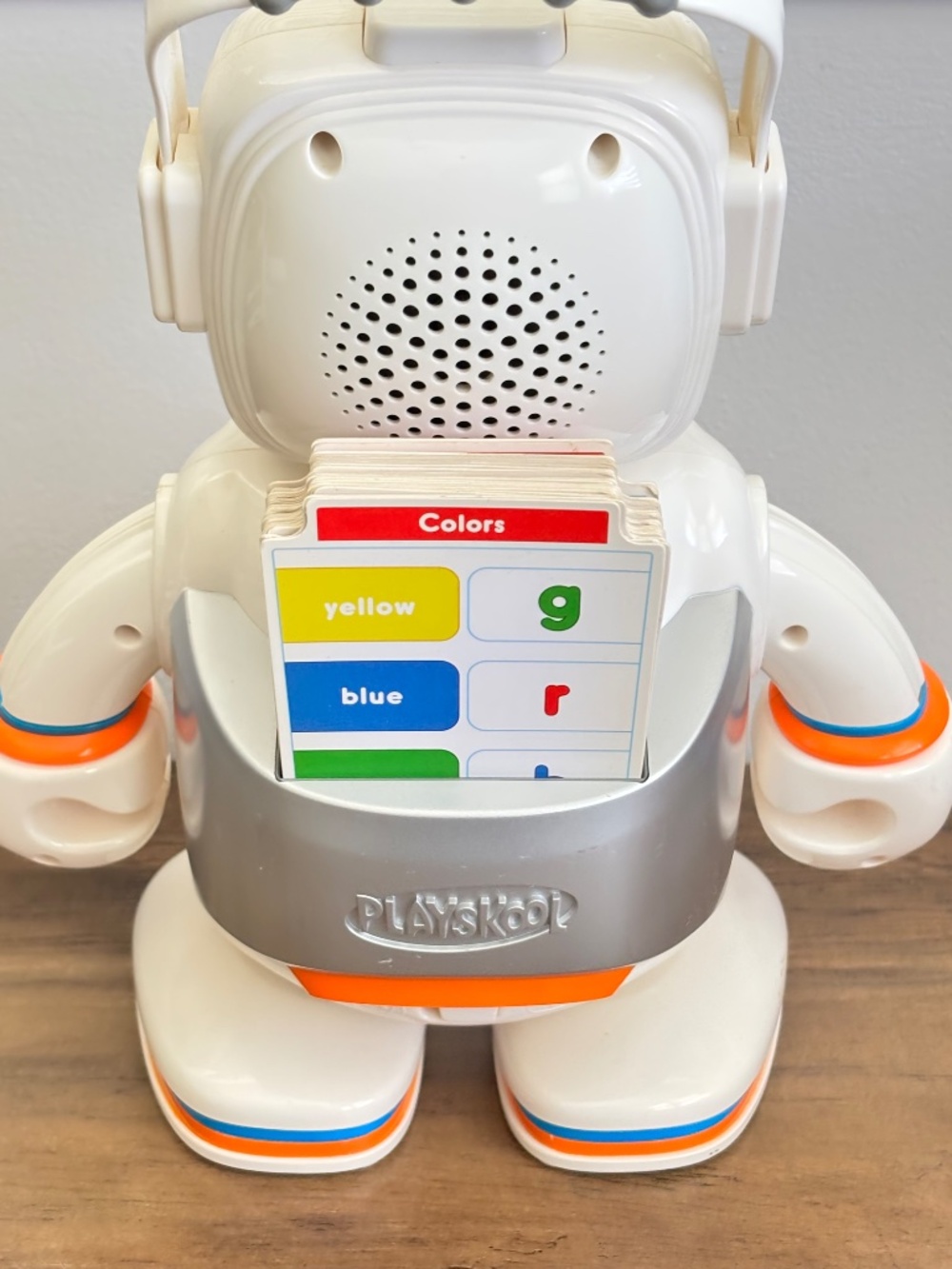 Playskool Alphie Robot Toy Cards & Cartridge 2009 Hasbro Talking Learning WORKS - Picture 15 of 15